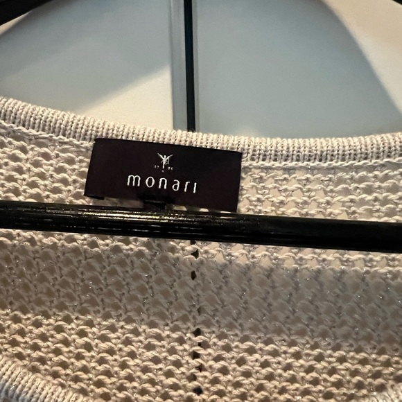 Monari top, beautiful sandbar colour with gold thread throughout.Oversized fit. - Picture 8 of 8